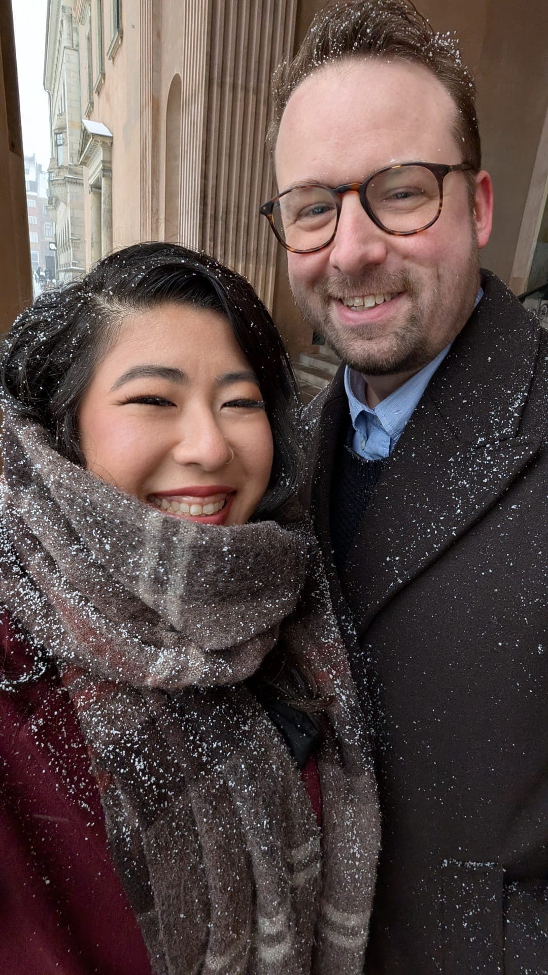 Sarah and Mark selfie