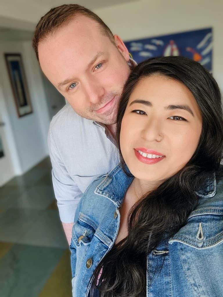 Sarah and Mark selfie